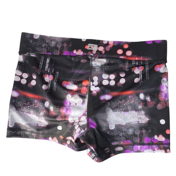 FILA SPORT medium running shorts spot activewear streetwear Blurry Spots - Picture 5 of 11